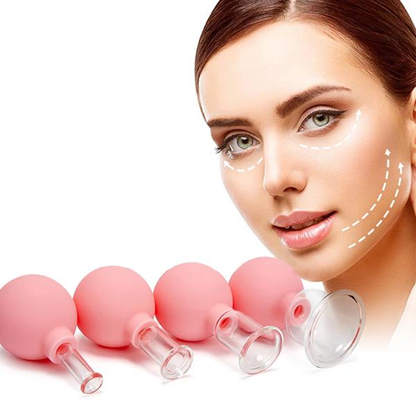 4pcs Vacuum Massage Cups Cupping Therapy Set