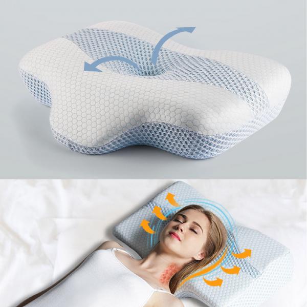 Neck Pain Orthopedic Pillow Cervical Cooling Memory Foam Pillow